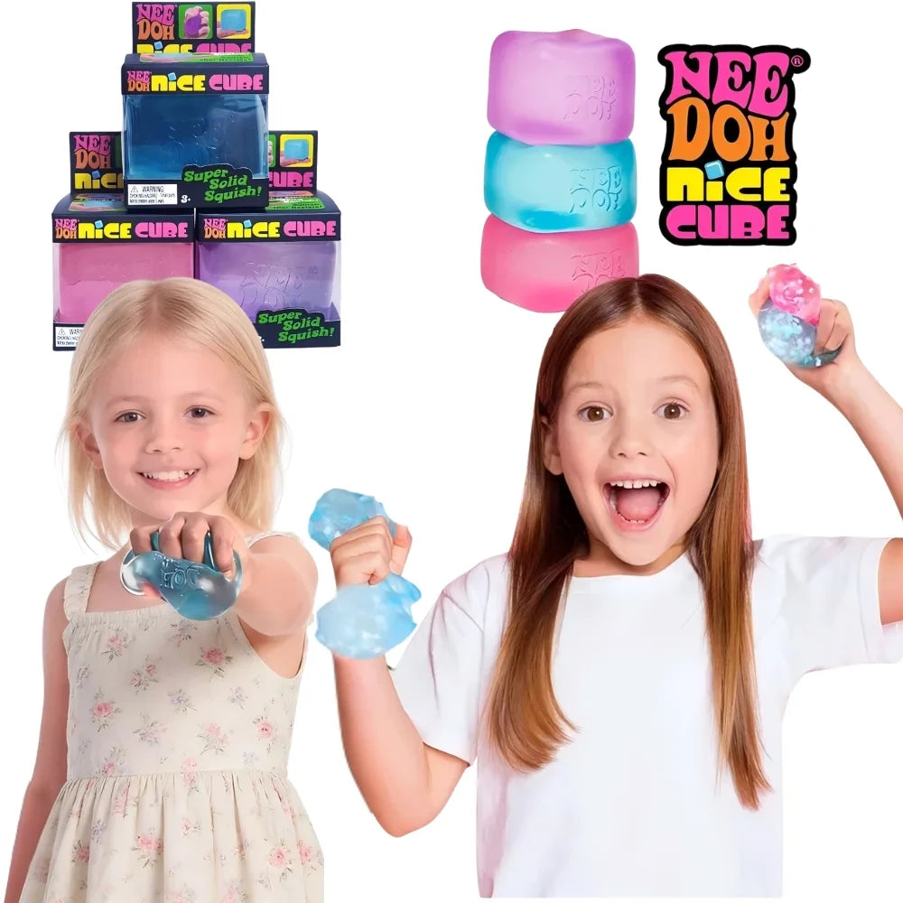 Jellyfish & Cube Squish Toy
